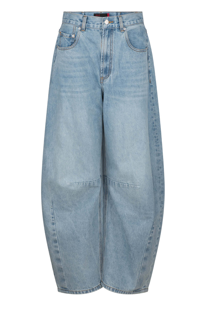 Barrel Jeans - Faded Blue