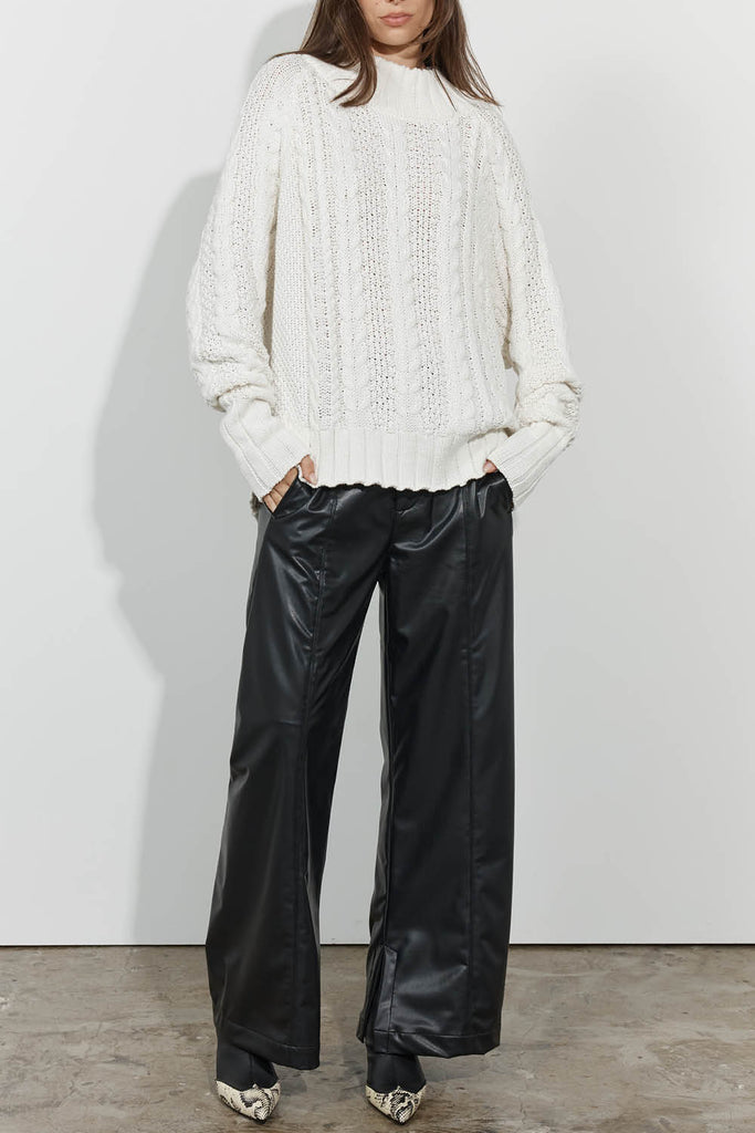 Connell Knit - Winter White