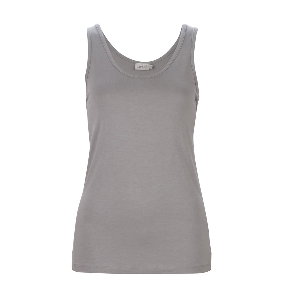 Carbon | Basic Tank - Silver
