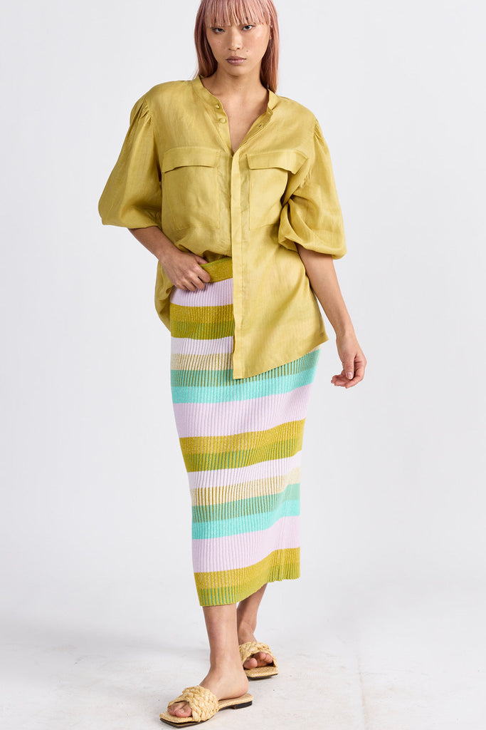 Santorini Shirt - Mustard