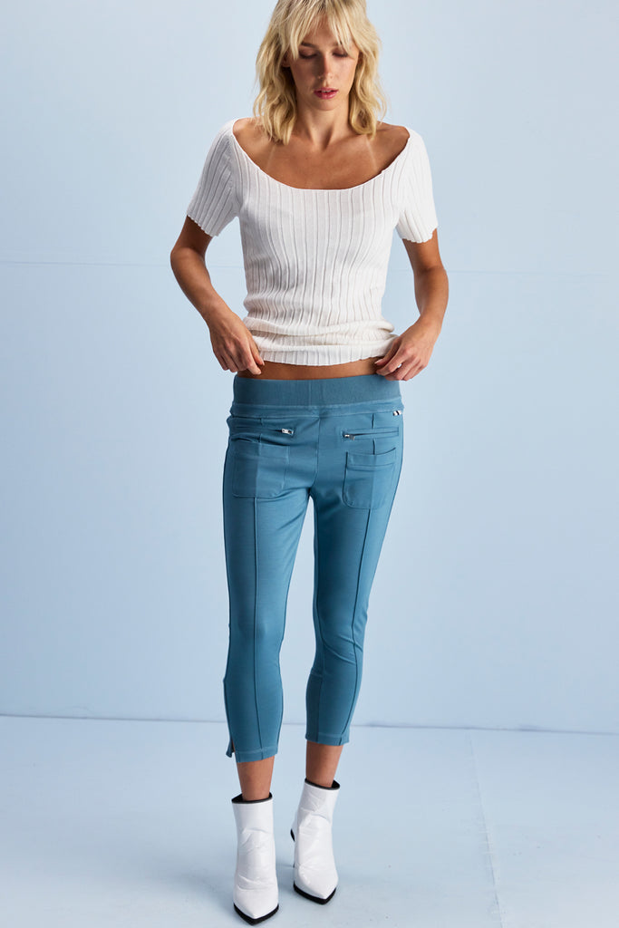 New York Pant - Slate Blue