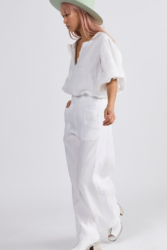 Paloma Blouse - Ivory