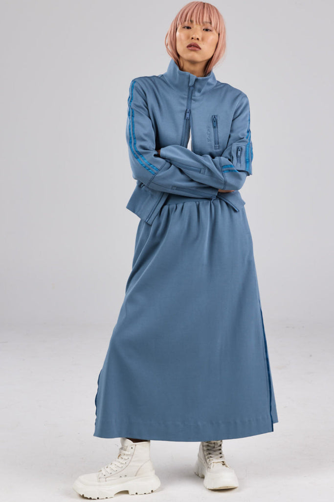 Aurora Skirt - Faded Denim