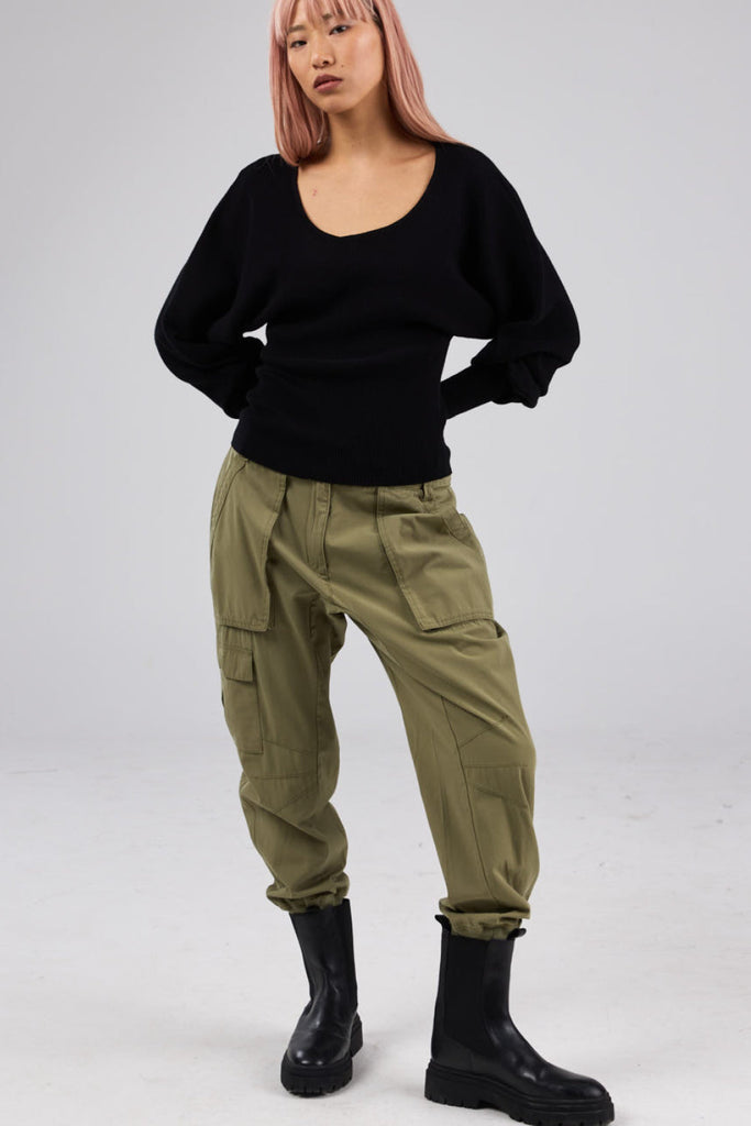 Eden Pant - Military Green