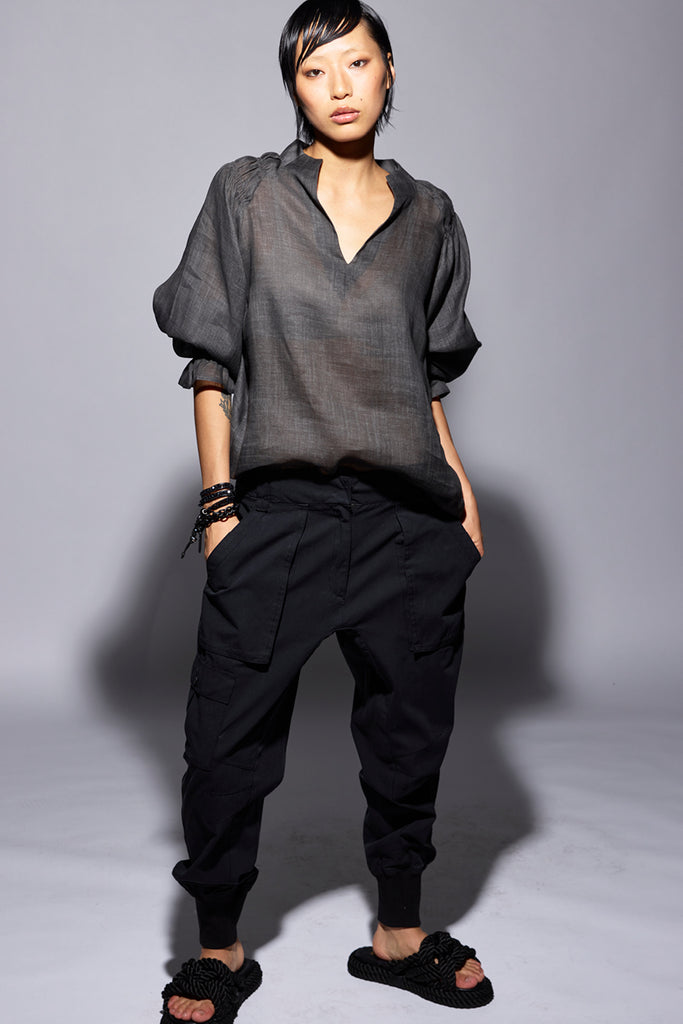 Julep Top - Charcoal