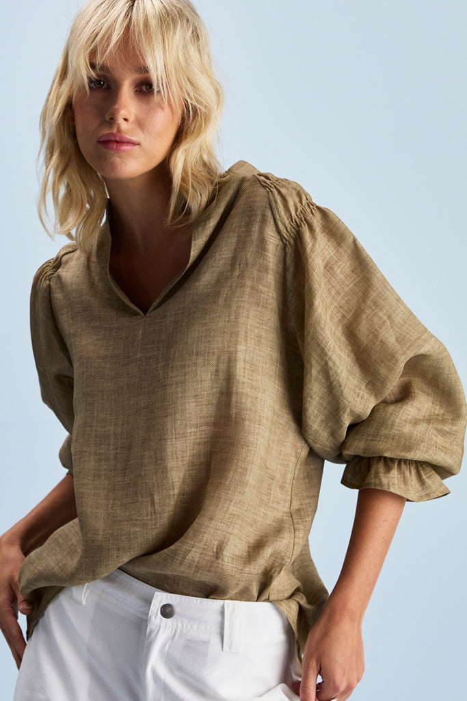Julep Top - Wheat