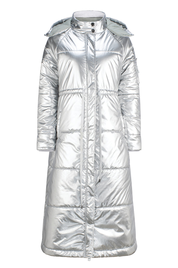 Pandora Maxi Puffer - Silver