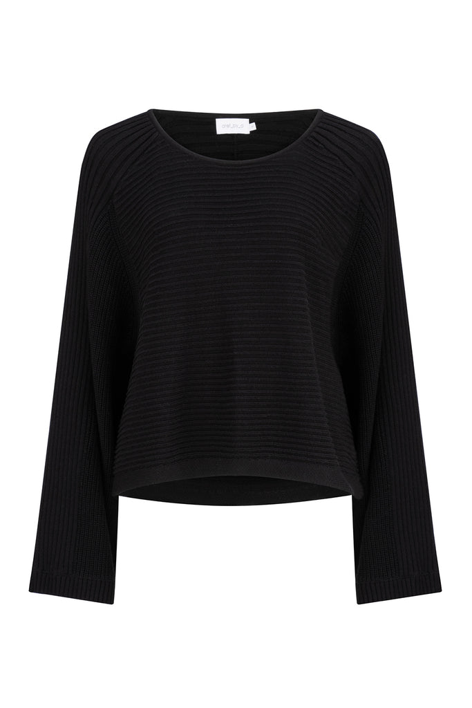 Limber Sweater - Pure Cotton Black