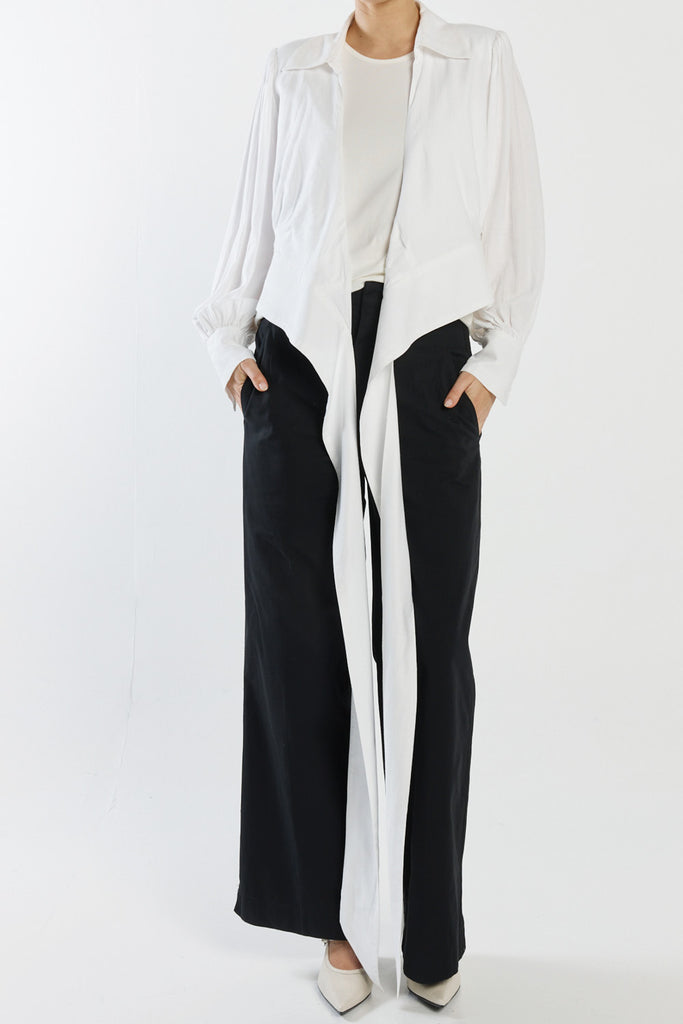 Cosmo Wrap Top - White