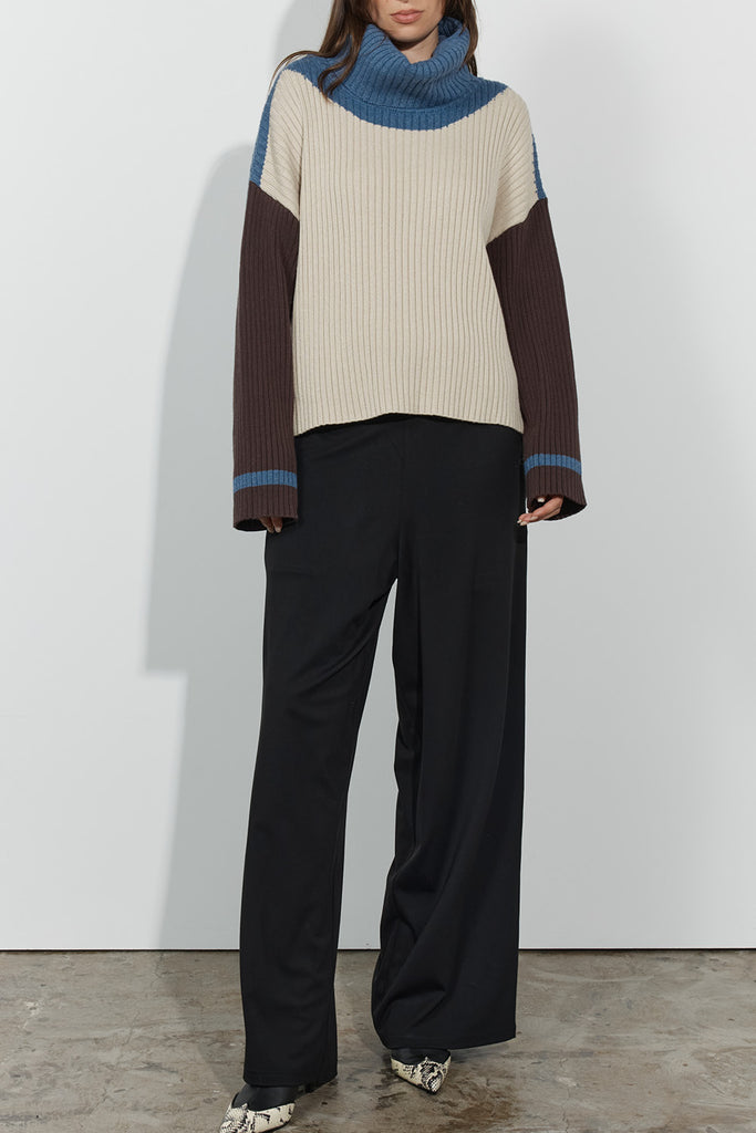 Ava Knit - Blue Multi