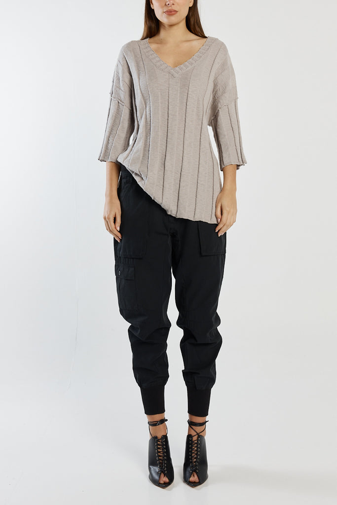 Capture Tee - Pure cotton Pumice