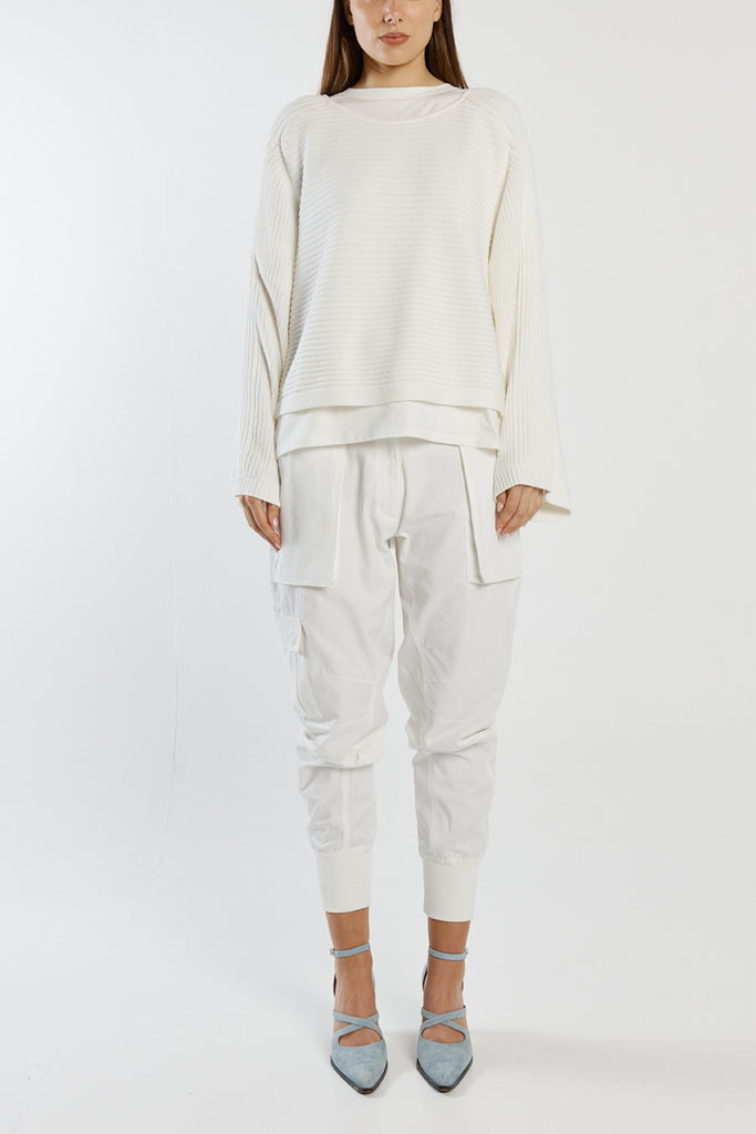 Limber Sweater - Pure Cotton Ice Cream