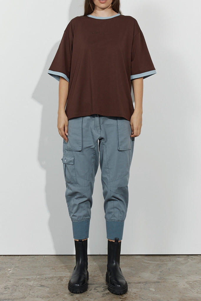 Contra Tee - Chocolate