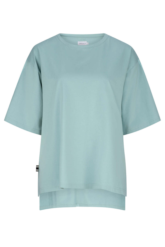 Brief Tee - Light Teal