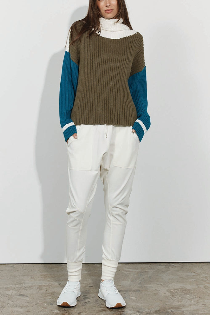 Ava Knit - Green Multi