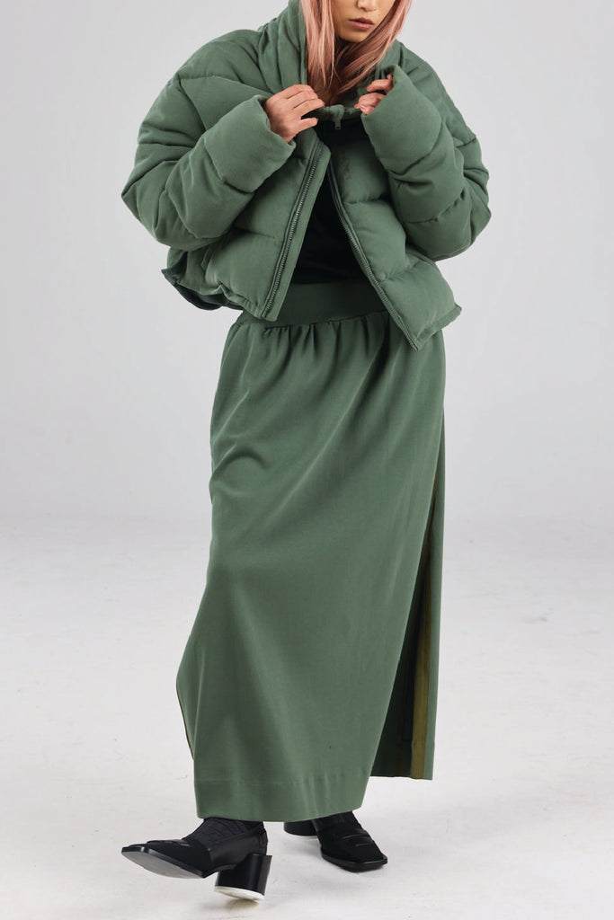 Nova Puffer Jacket - Ivy Green