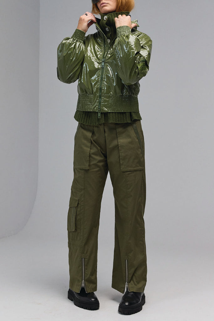 Argento Bomber Jacket - Khaki