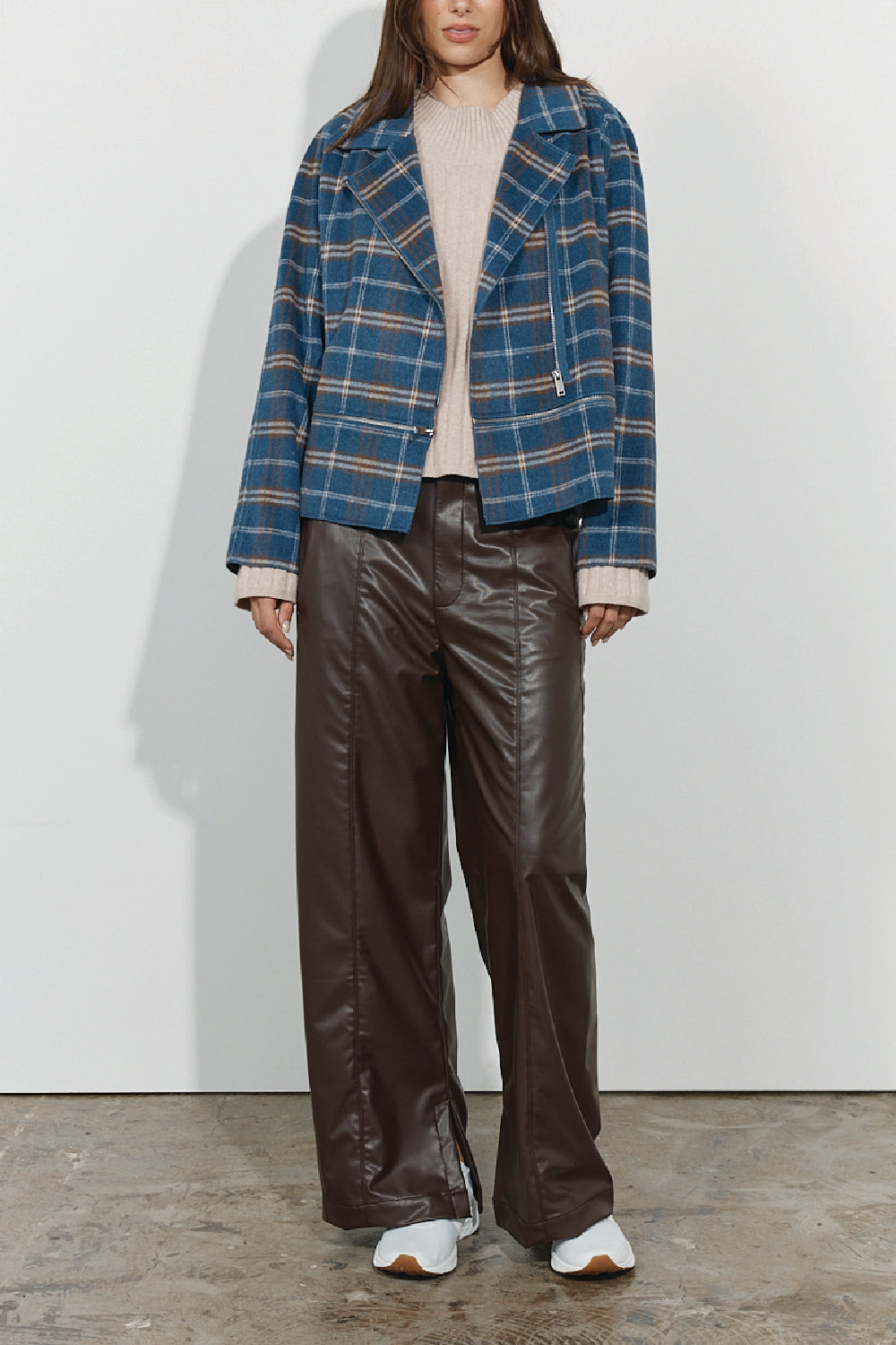 Beech Jacket - Blue Check