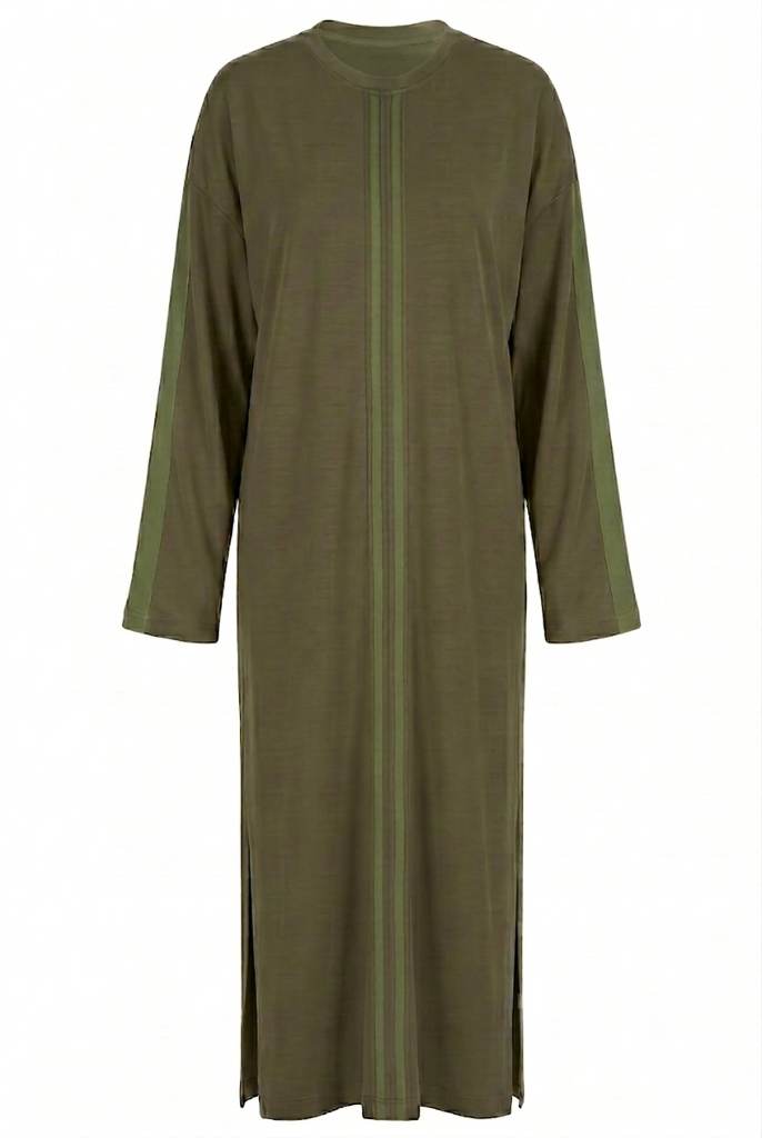 Bea Long-Sleeve Dress - Forest Green