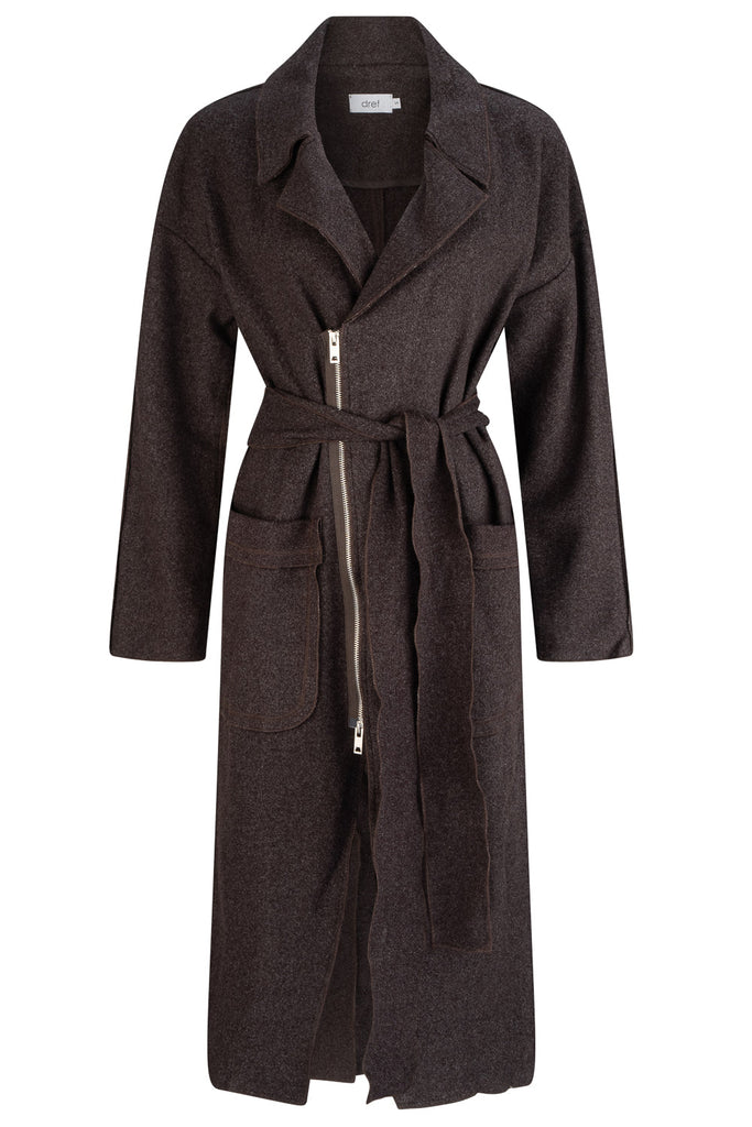 Ionian Coat - Chocolate