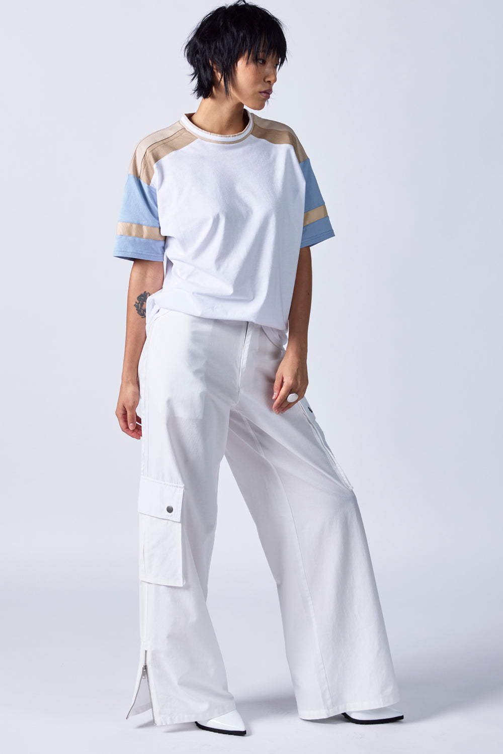 Composed Tee - Ice Cream / Sepia