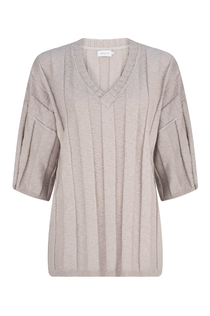 Capture Tee - Pure cotton Pumice