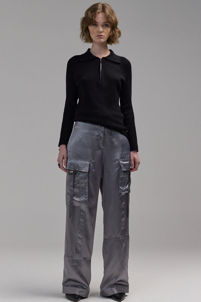 Tuned In Pant - Silver