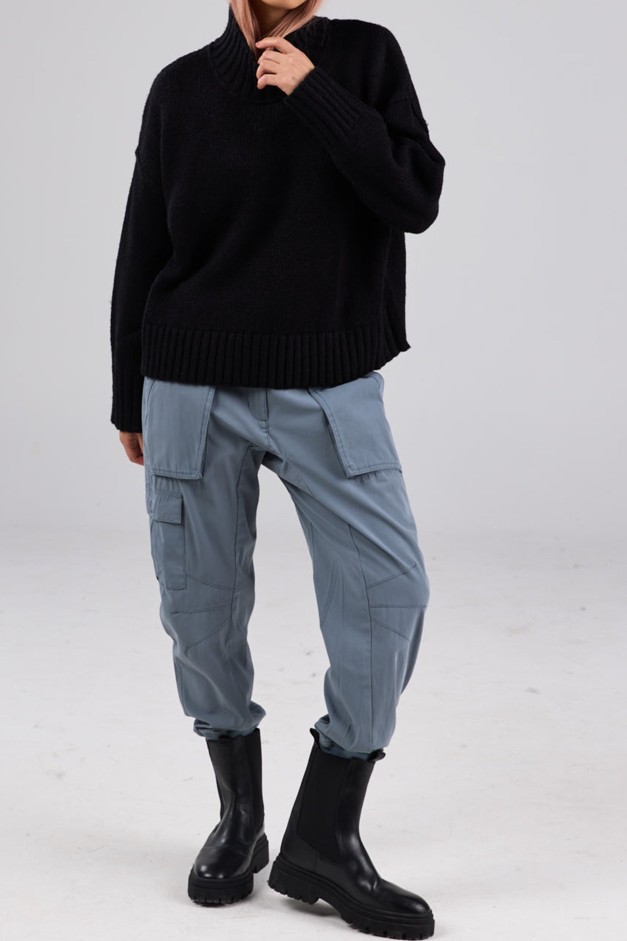 Eden Pant - Faded Denim