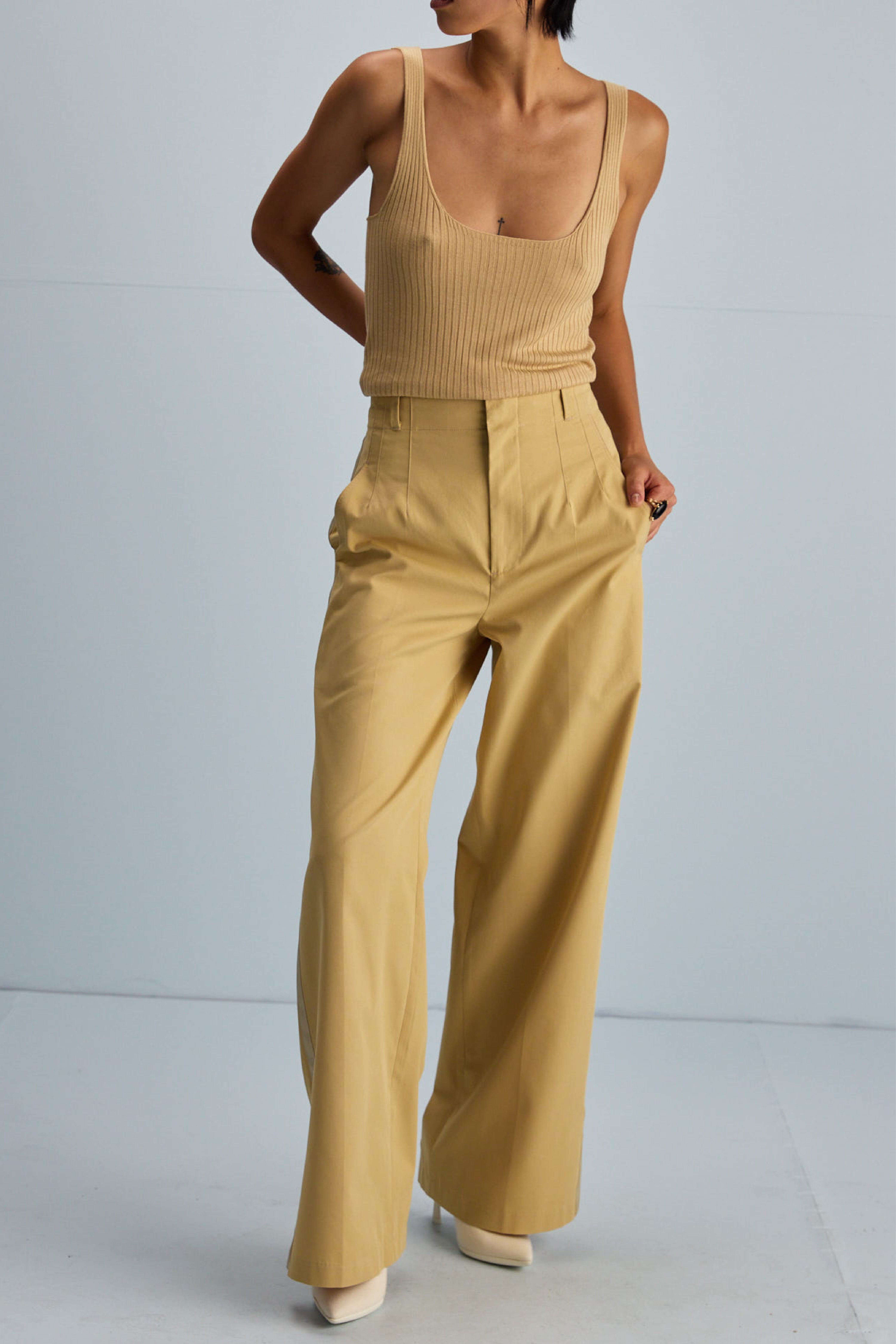 Alarm Pant - Muted Gold