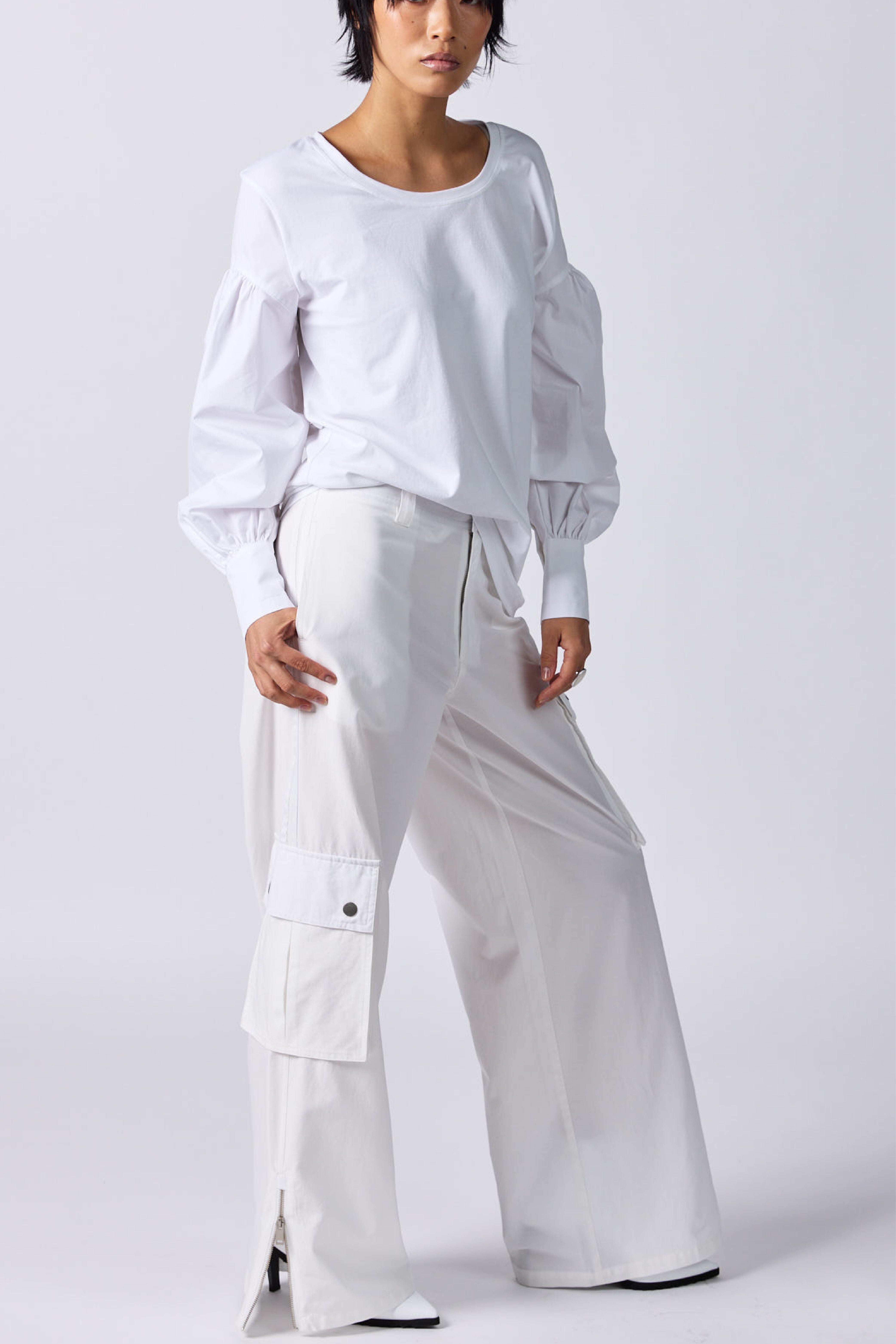Sherry Top - White