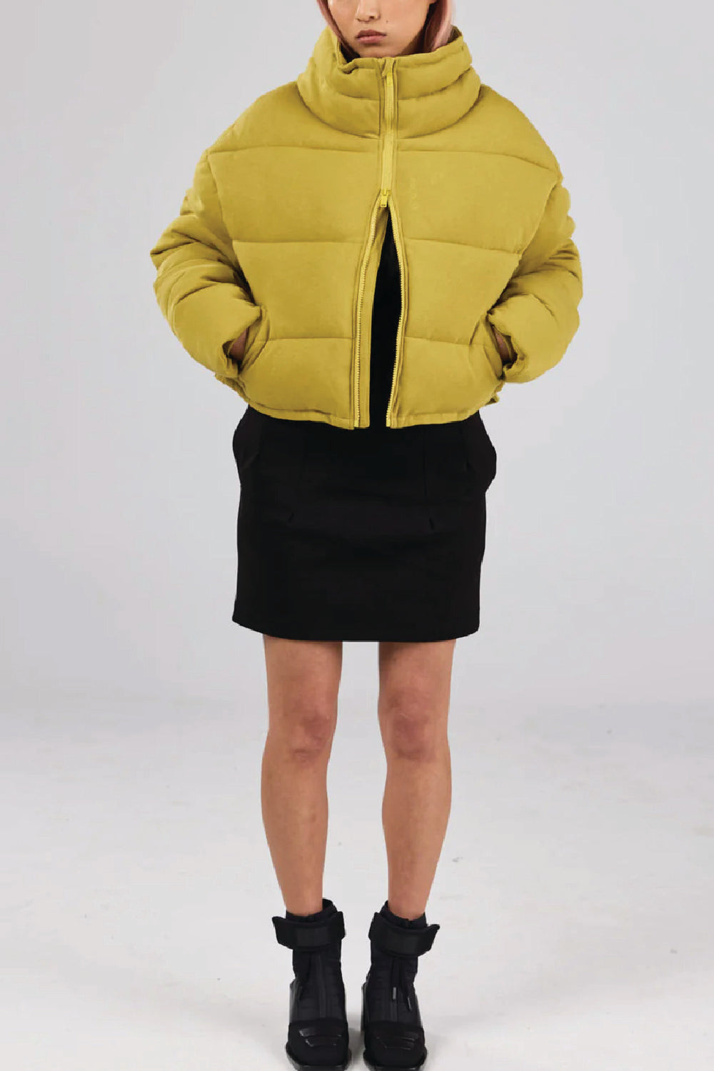 Nova Puffer Jacket - Gold