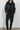Onyx Cropped Faux Leather Jacket - Black