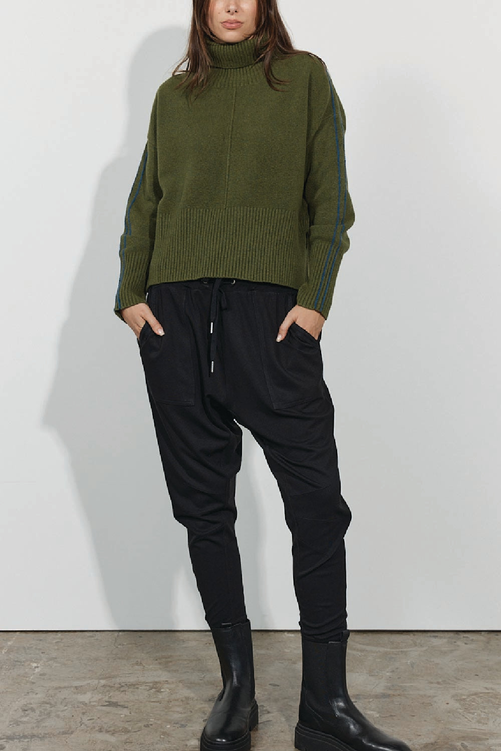 Dove Knit - Forest Green