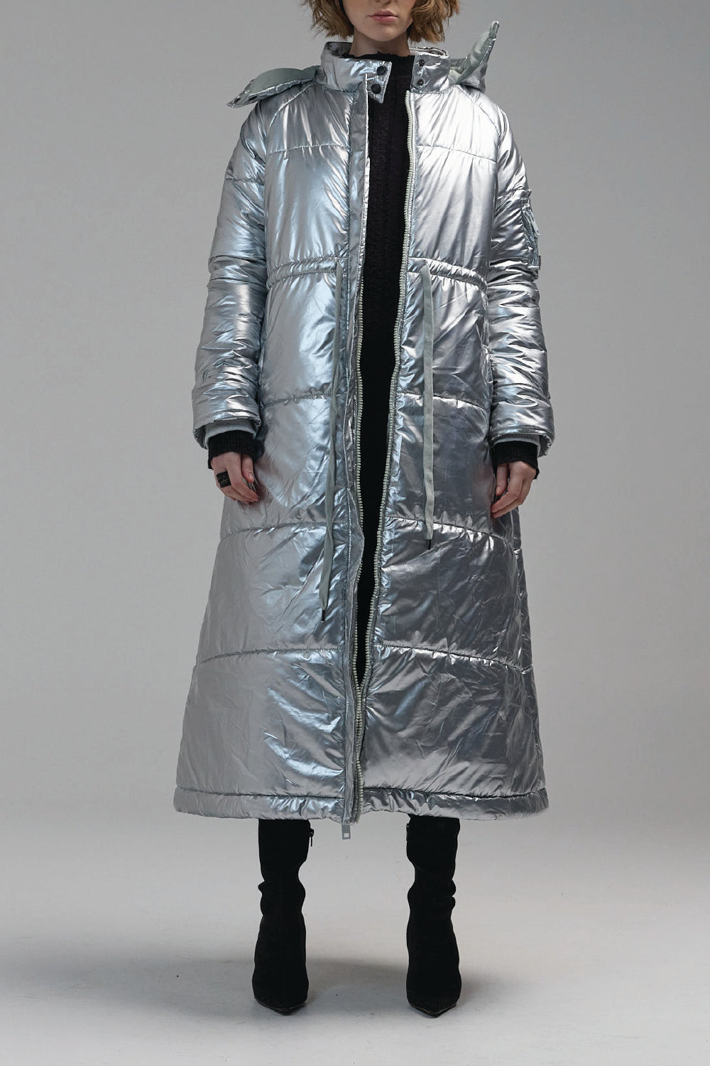 Pandora Maxi Puffer - Silver